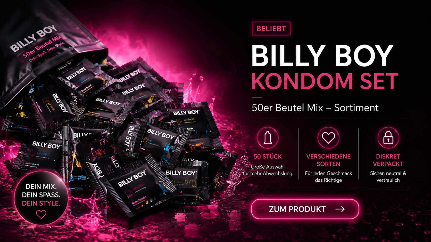 Billy Boy Kondom Set